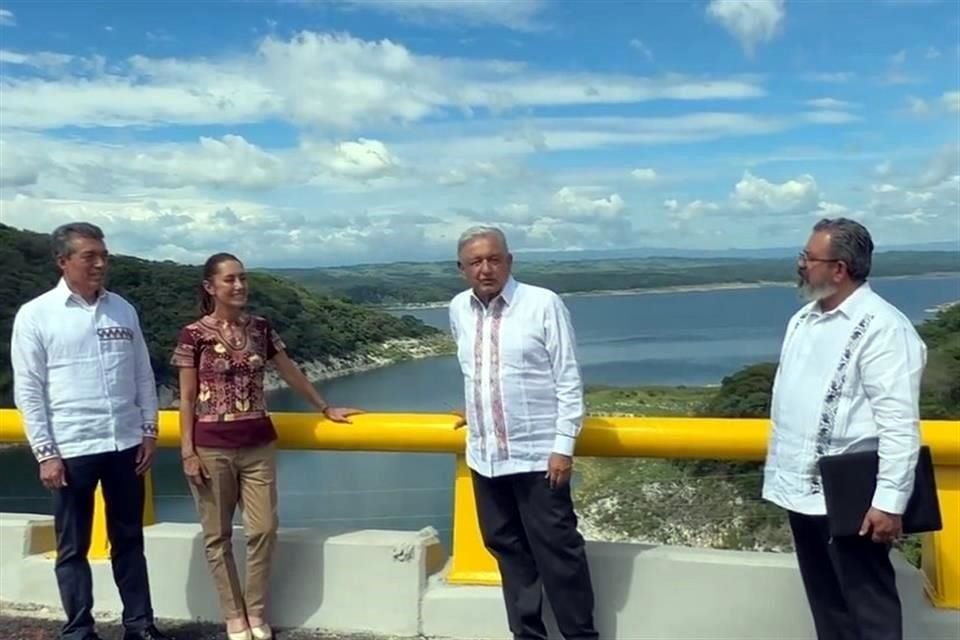 El Presidente Andrés Manuel López Obrador inauguró este viernes 2 de agosto el puente La Concordia, en Chiapas.