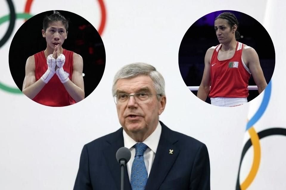 Thomas Bach, presidente del COI, condenó el 'discurso de odio' contra las boxeadoras Imane Khelif y Lin Yu-Ting.