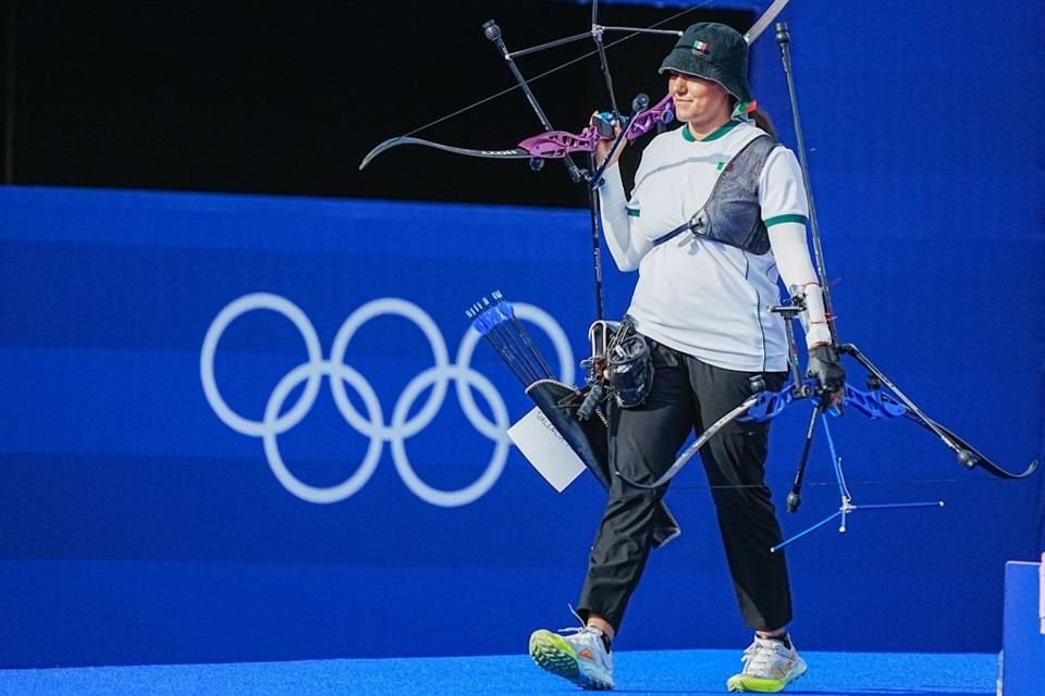 Alejandra Valencia terminó su participación en París.