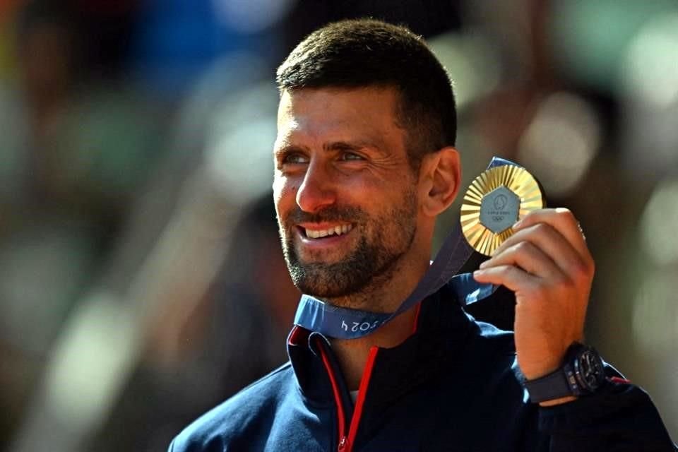 Novak Djokovic ganó su segunda presea olímpica, luego de haber sido Bronce en el 2008.