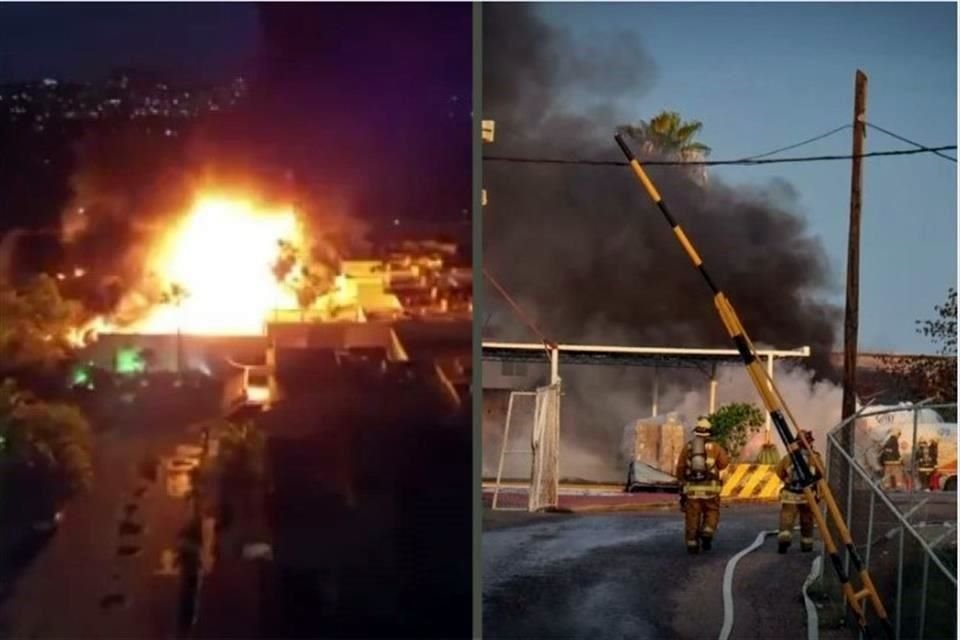 La planta de gas LP en Juntas de Humaya, en Culiacán, Sinaloa, explotó durante la madrugada de este domingo.