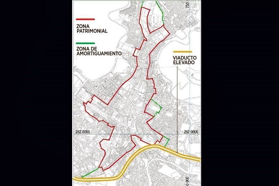 El viaducto elevado libra la zona patrimonial del Centro Histórico de Zacatecas, pero impactará el paisaje.