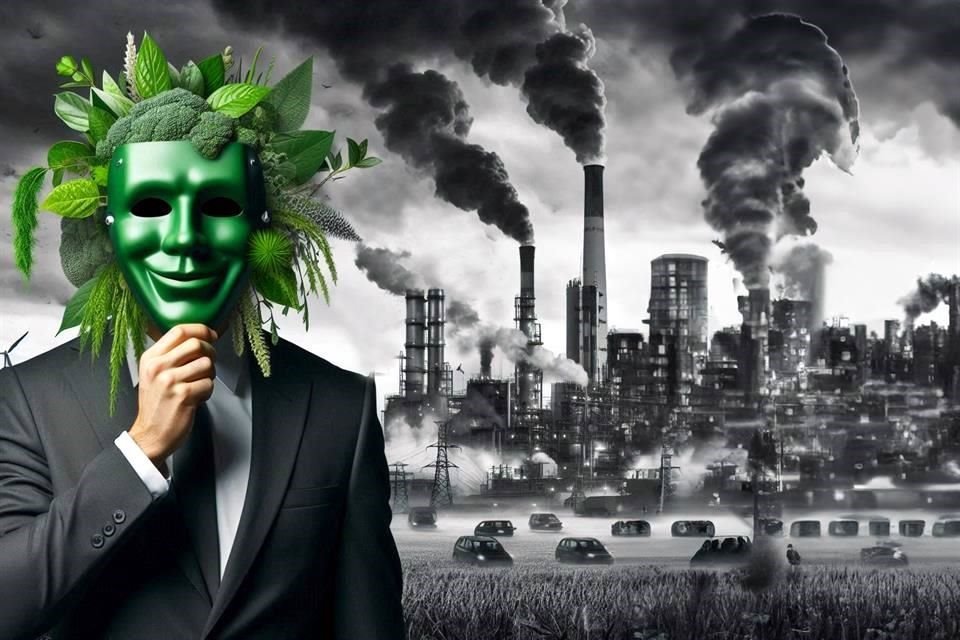 El greenwashing es cuando las empresas afirman que sus productos se elaboraron bajo estándares que ofrecen beneficios ambientales pero en realidad no es así.