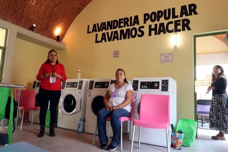 La Utopía contará con una lavandería, Brugada destaca que ahora lo que se hacía en casa es responsabilidad del Estado.