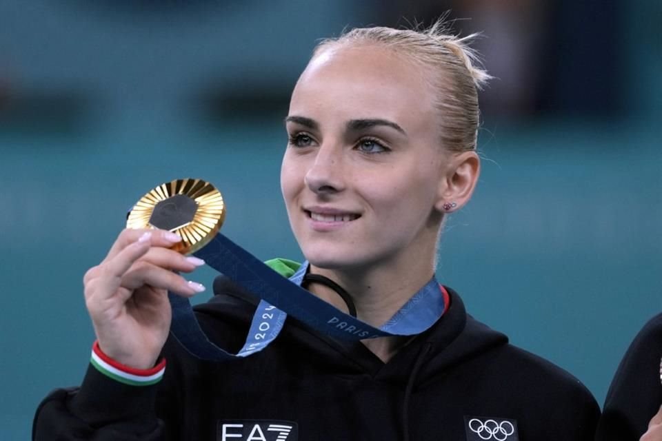 Alice D'Amato conquistó la medalla de Oro.