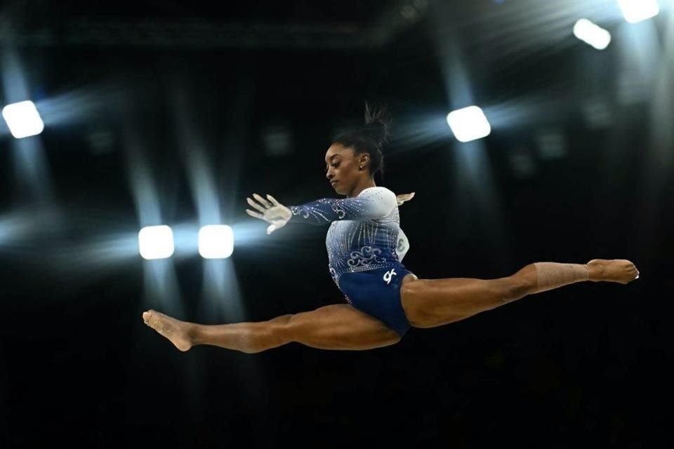 Simone Biles no pudo ganar su cuarta medalla de oro en los Juegos Olímpicos.