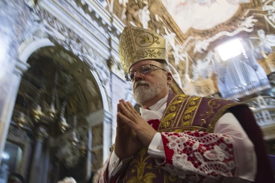 El cardenal Sean Patrick O'Malley el 10 de marzo del 2013.