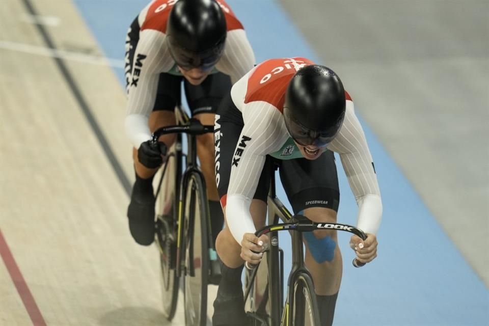 Con Jessica Salazar, Daniela Gaxiola y Yuliana Verdugo, el equipo mexicano femenino de ciclismo finalizó quinto en la prueba de velocidad.