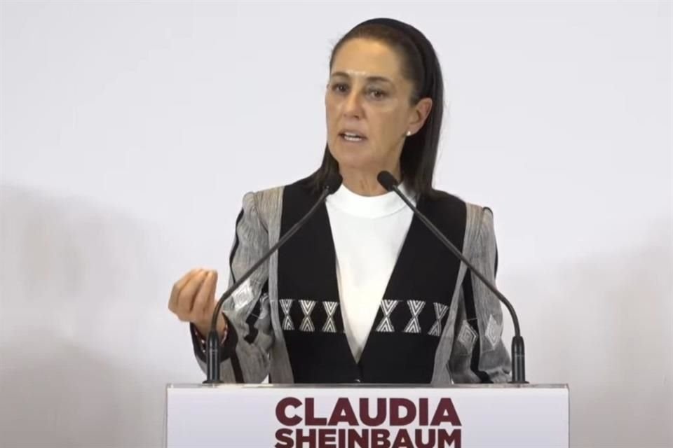 Claudia Sheinbaum, virtual Presidenta electa.