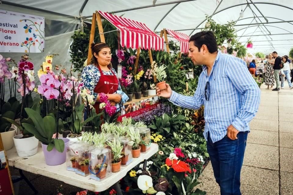 Se colocaron flores y adornos florales que incluyen especies como rosas, dalias, cempasúchil, jacaranda, bugambilias, lirios, claveles, entre otras.