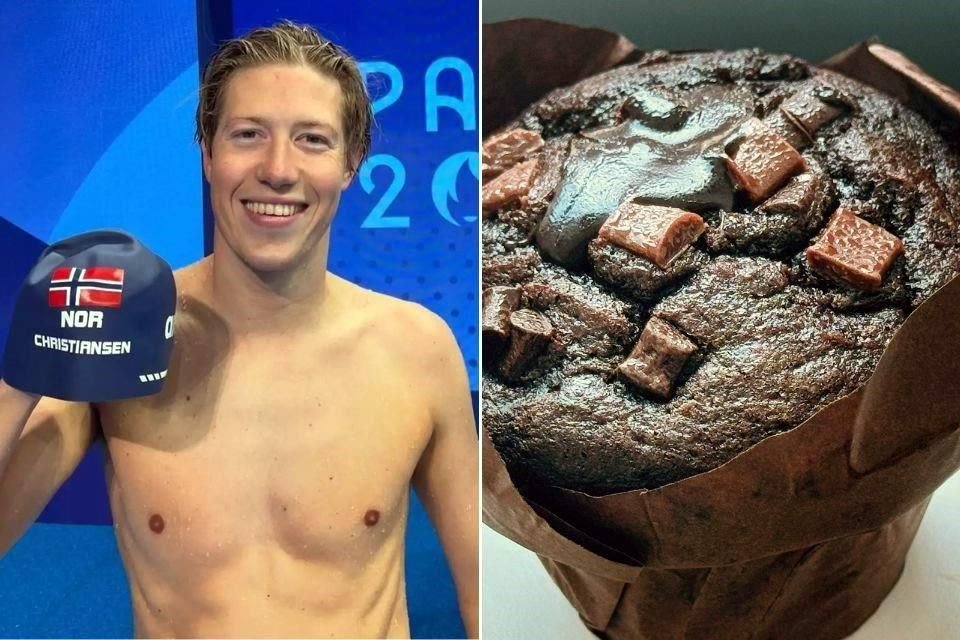 Hasta ahora, el único punto positivo de los alimentos en la Villa Olímpica parecen ser los muffins con chispas de chocolate, viralizados por el nadador noruego Henrik Christiansen.