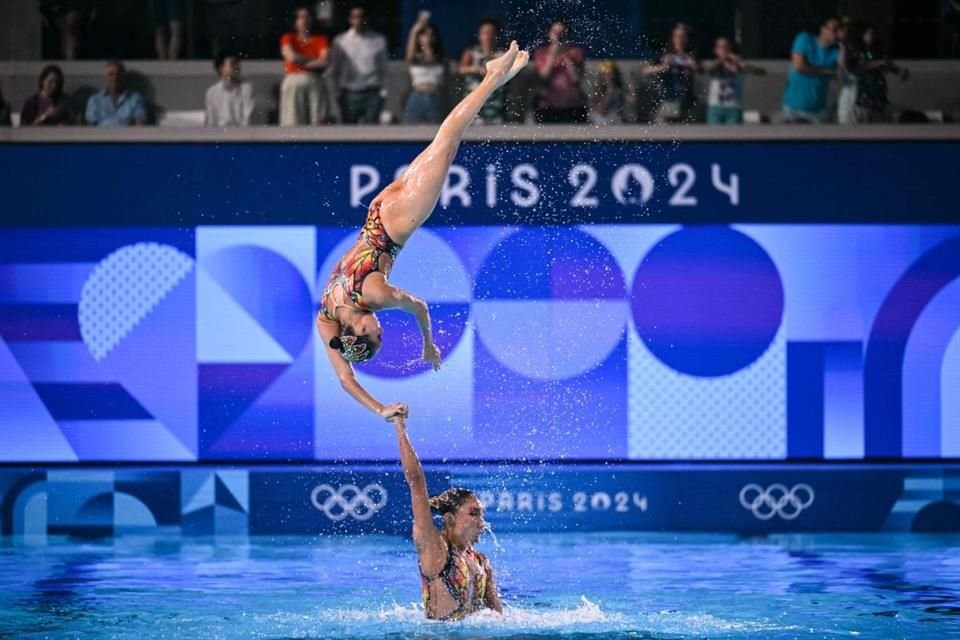 El equipo mexicano ejecutó varias acrobacias de alto nivel.