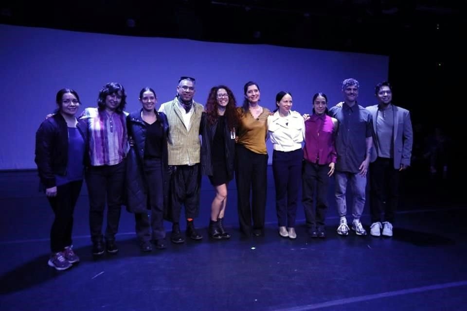 La coreógrafa Claudia Lavista presentó su programa y equipo de trabajo al frente de Danza UNAM.