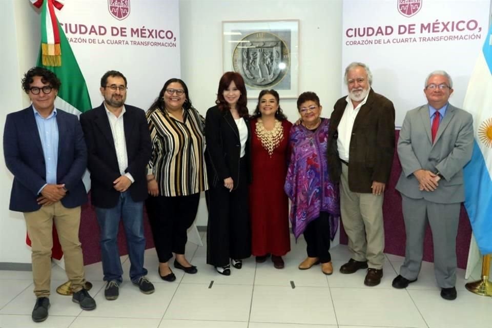 En el encuentro estuvo presente el equipo de transición de Brugada.