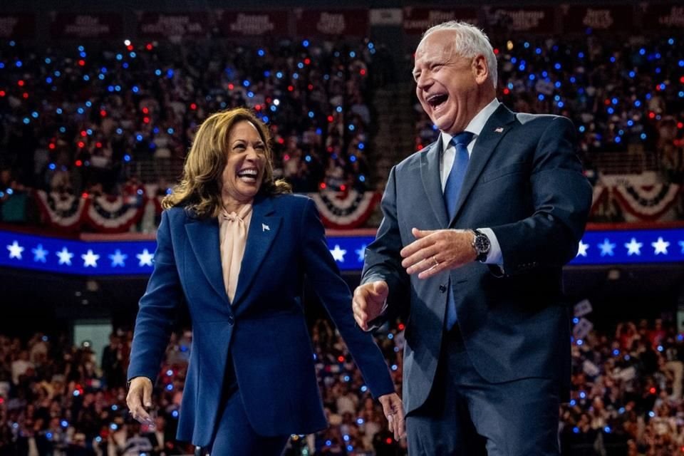 La demócrata Kamala Harris eligió al Gobernador de Minnesota Tim Walz como su compañero de fórmula rumbo a las elecciones presidenciales.