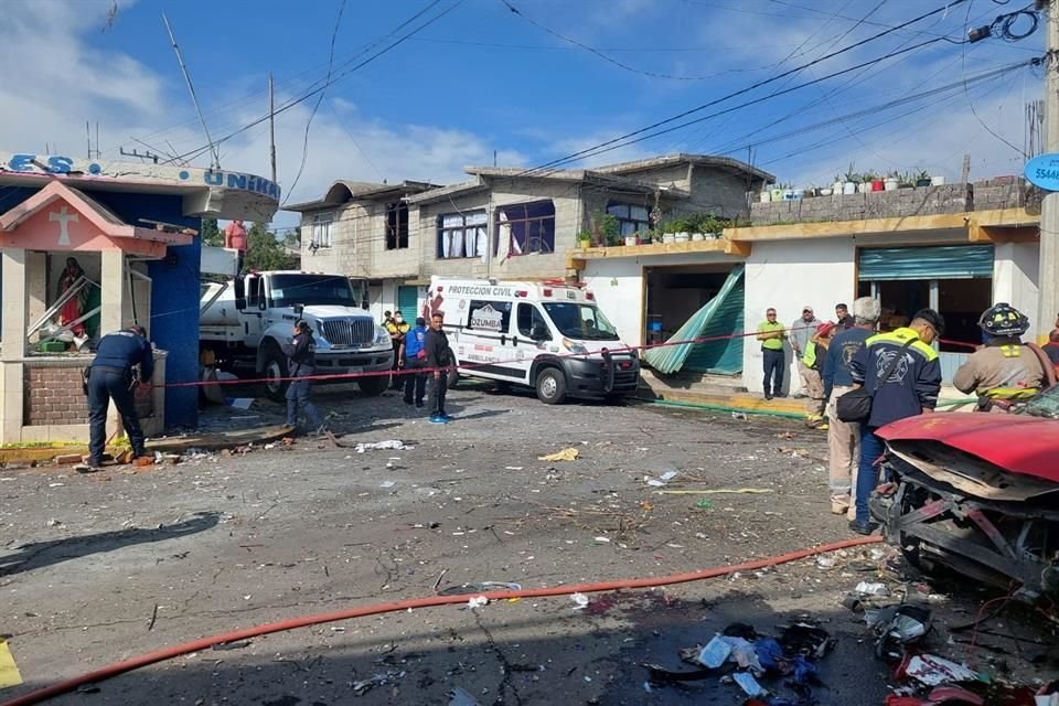 La explosión ocurrió durante una celebración que se realizaba en la región de los volcanes. 