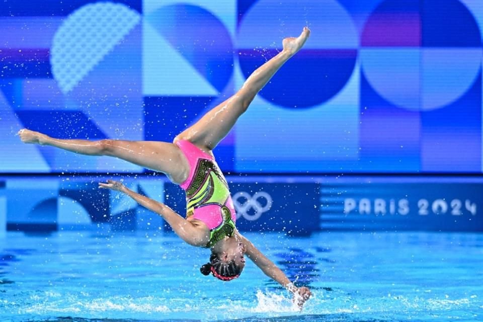 Luego de presentar la rutina acrobática, el equipo mexicano de natación artística finalizó en la séptima posición en Juegos de París 2024.