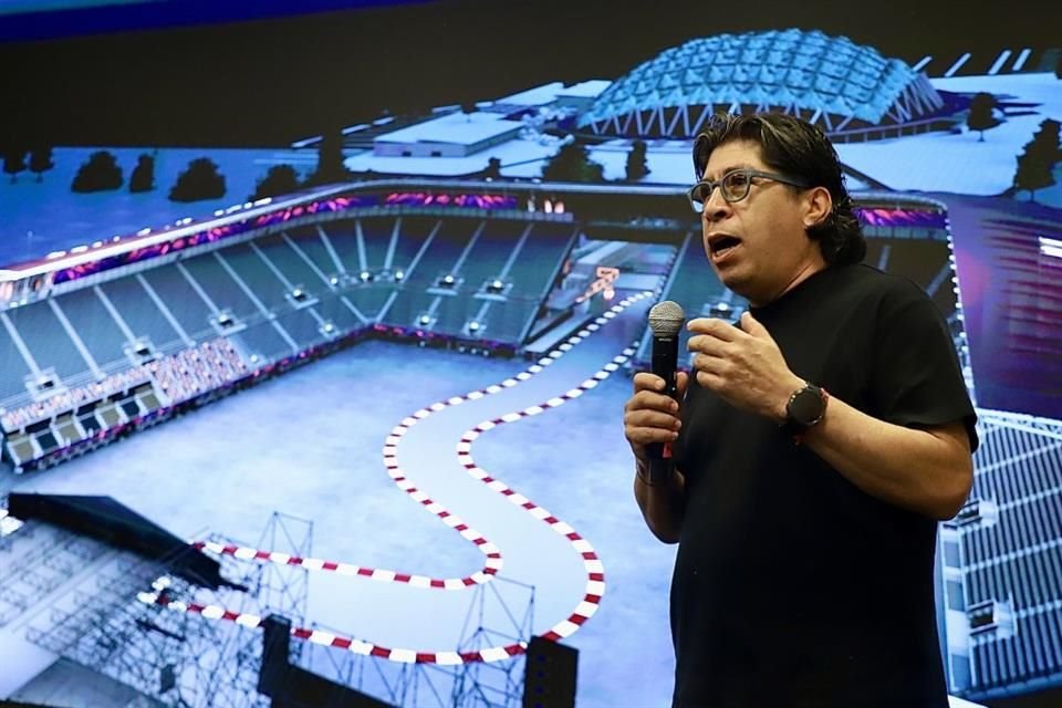 'Es el único estadio diseñado para hacer conciertos. Es dirigido permanentemente para los espectáculos', comentó Pepe Moyao, arquitecto al frente del proyecto.