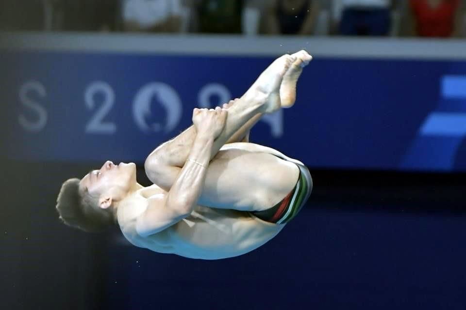 Osmar Olvera ganó este jueves el bronce en la prueba de clavados trampolín de 3 metros.