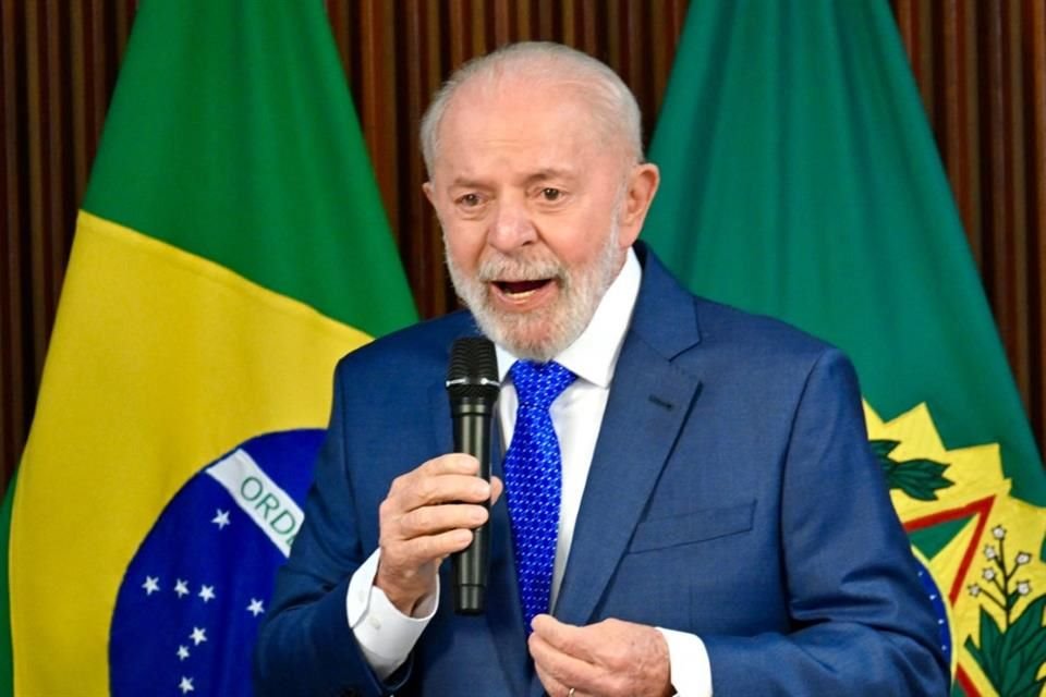 El Presidente Luiz Inácio Lula da Silva durante una reunión en Brasilia.