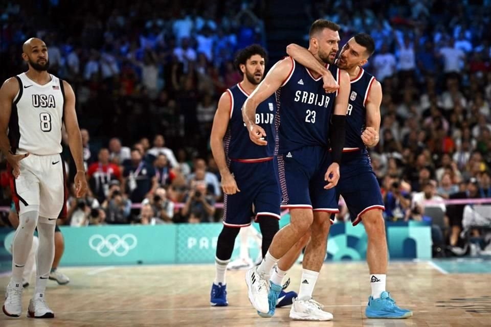 Serbia no pudo sacarse la espina contra Estados Unidos en la duela y los dejó fuera de la disputa por el Oro en el baloncesto olímpico.