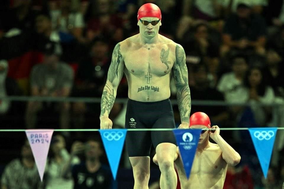 Adam Peaty es uno de los atletas que sufrió de Covid-19 y compitió en la natación de los Juegos Olímpicos París 2024.