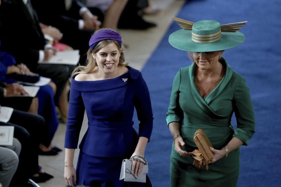 Sarah Ferguson llenó de halagos a Beatriz.