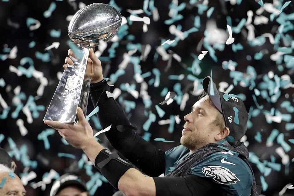 Foles era suplente, pero llevó a los Eagles al título del Super Bowl.