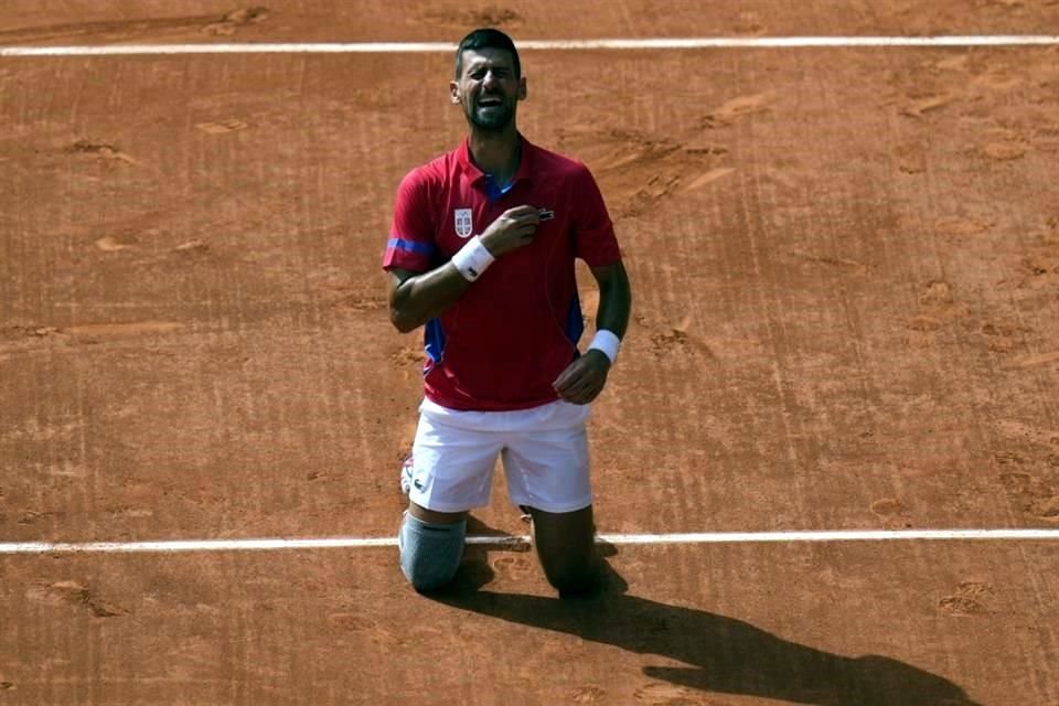 Novak Djokovic ganó el Oro en París 2024.