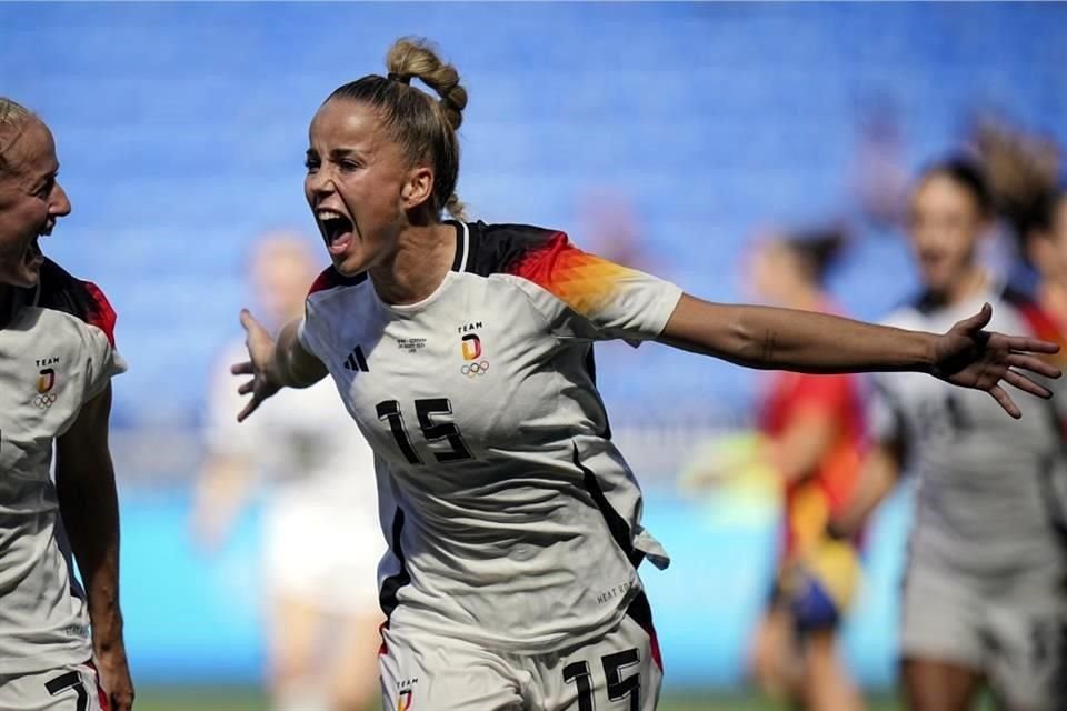 Giulia Gwinn metió el único gol del partido para darle a Alemania la cuarta medalla de Bronce en el futbol femenil de los Juegos Olímpicos.