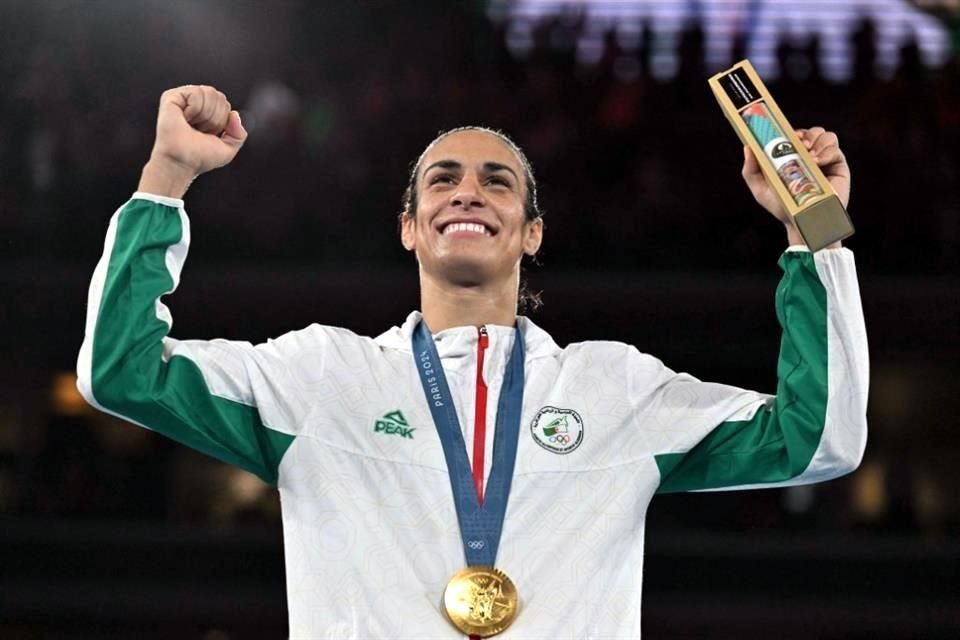 Imane Khelif es la primera pugilista en darle medalla olímpica a Argelia en el boxeo femenil.