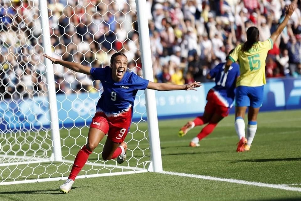 Estados Unidos sumó su quinto Oro en el futbol femenil olímpico al ganarlo en 1996, 2004, 2008, 2012 y ahora 2024.