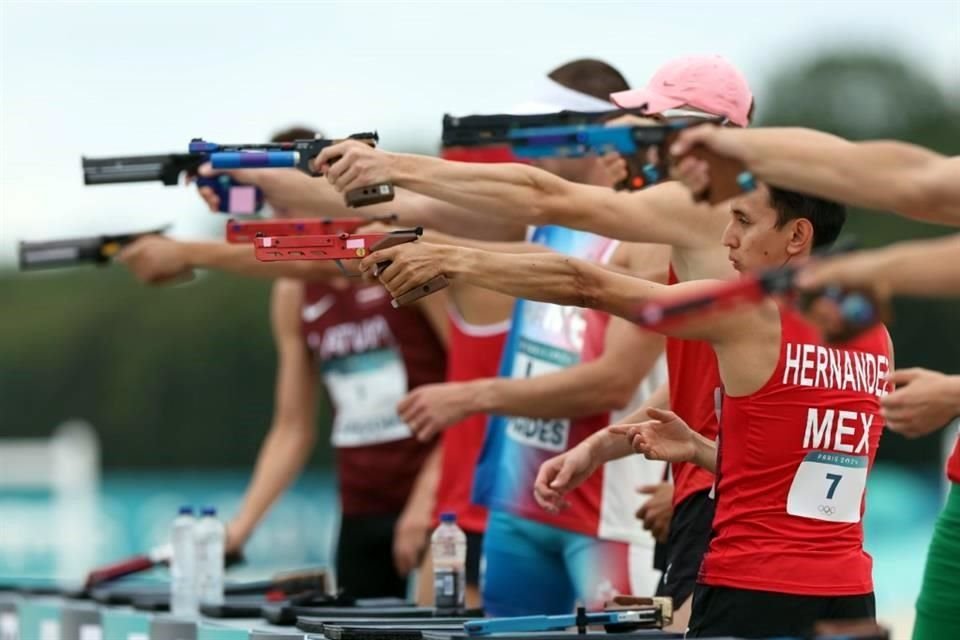 Logra Emiliano Hernández el cuarto puesto y diploma olímpico en su primera experiencia del Pentatlón Moderno en la justa veraniega.