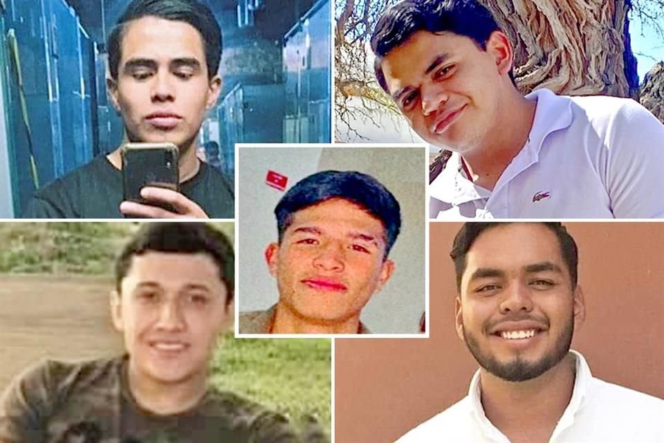 Roberto Olmeda Cuéllar, Diego Lara Santoyo, Uriel Galván González, Jaime Adolfo Martínez Miranda, Dante Cedillo Hernández.