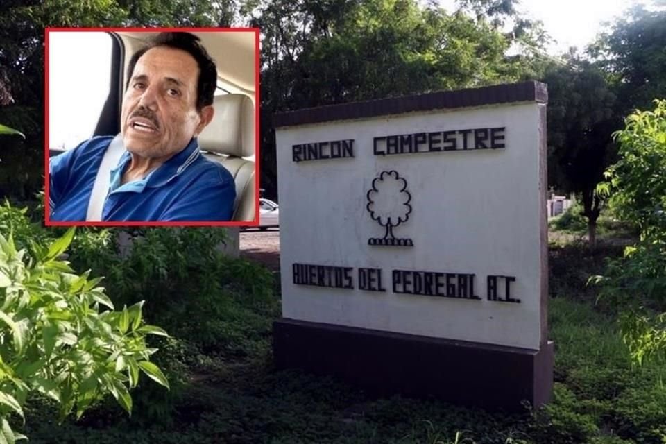 'Huertos del Pedregal', rancho donde citaron a Ismael 'El Mayo' Zambada antes de su traslado a Estados Unidos.