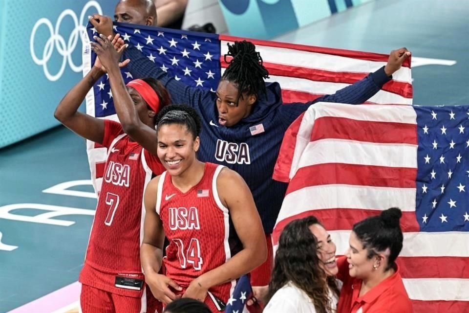 El Oro ganado por la quinteta de basquetbol femenil le dio el triunfo a Estados Unidos en el medallero de París 2024.