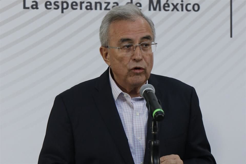 El morenista Rubén Rocha, Gobernador del estado de Sinaloa.