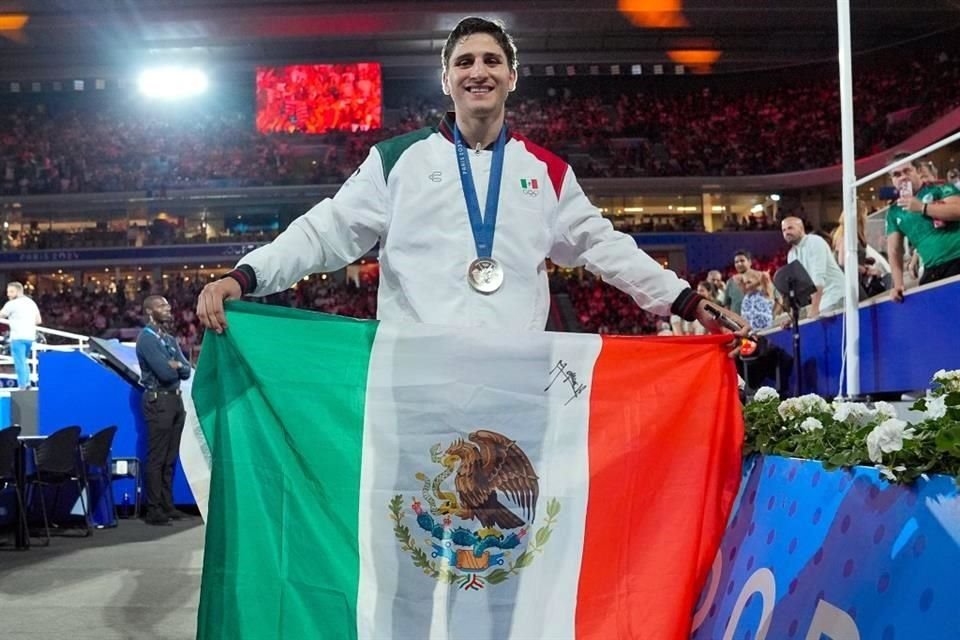 El mexicano Marco Verde ganó medalla de plata en París 2024.