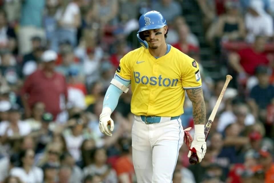 Jarren Durán fue suspendido dos juegos sin sueldo por los Boston Red Sox tras insultar a un aficionado.