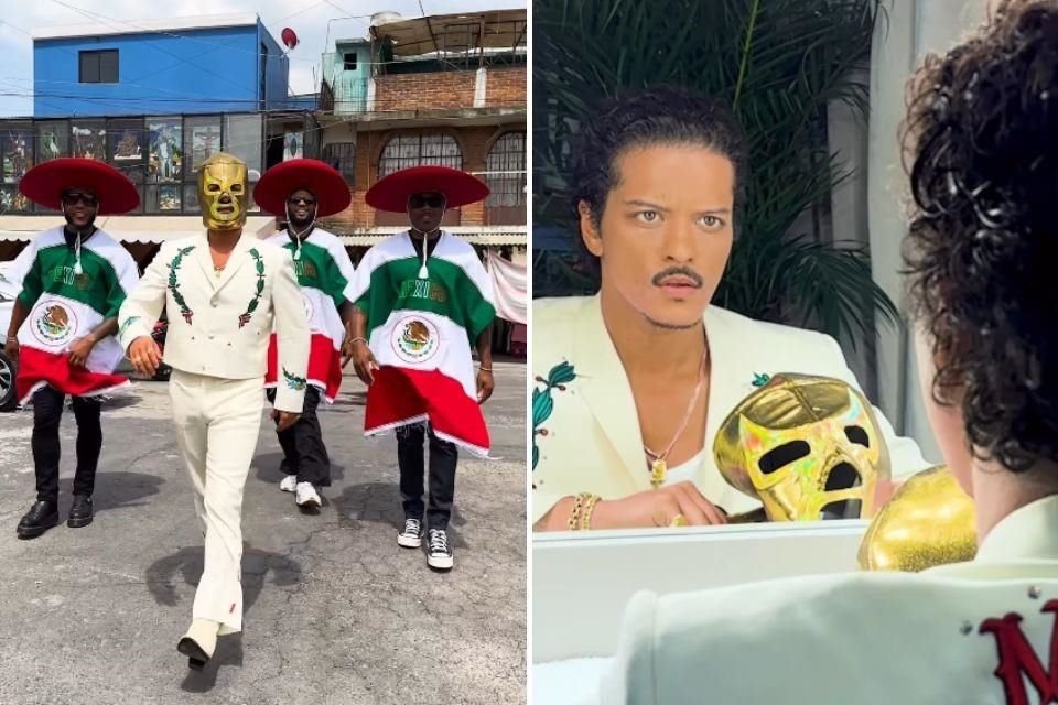 Bruno Mars agradeció a sus fans las 'hermosas fiestas' que tuvo en México, tras ofrecer tres conciertos en el reinaugurado estadio.