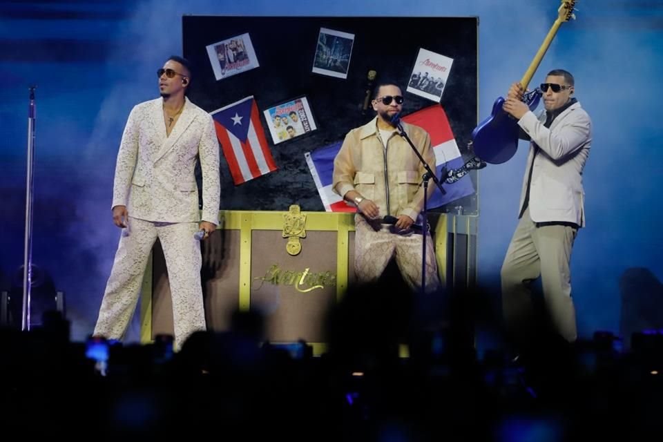 Aventura logró hacer sold-out en la Arena Ciudad de México.