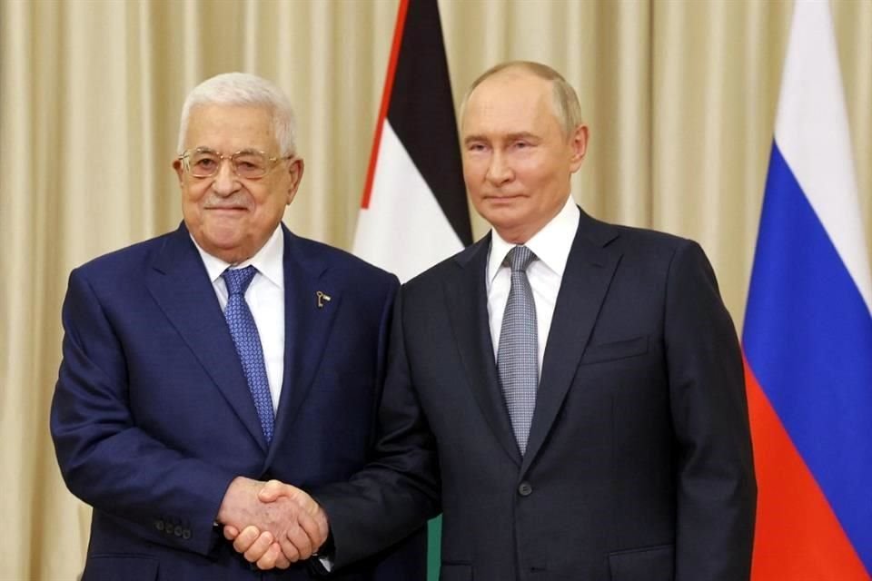 Putin dijo al Presidente de la Autoridad Palestina que le preocupa los civiles muertos en Gaza y reiteró apoyo para un Estado palestino.