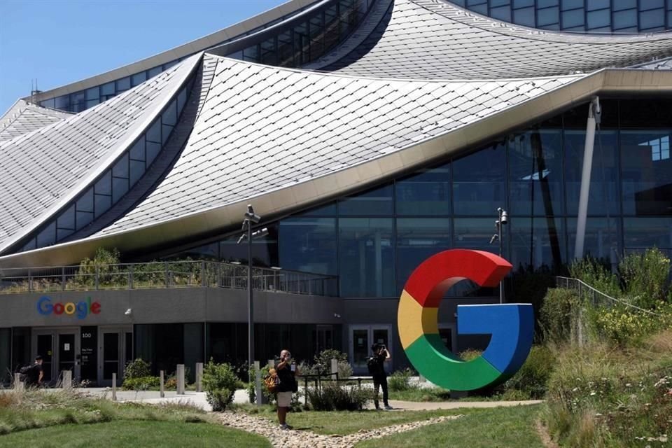 Oficinas corporativas de Google en Mountain View, California.