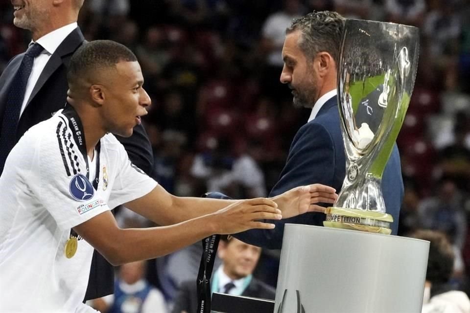 Kylian Mbappé ya ganó un título con el Real Madrid.