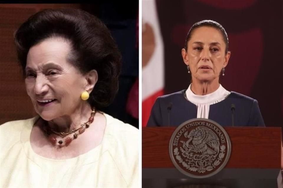 En Comisión Permanente se reveló que Ifigenia Martínez sería quien entregue la banda presidencial a Claudia Sheinbaum el 1 de octubre.