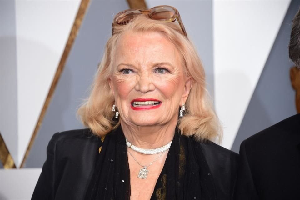 Gena Rowlands recibió un Óscar honorífico.