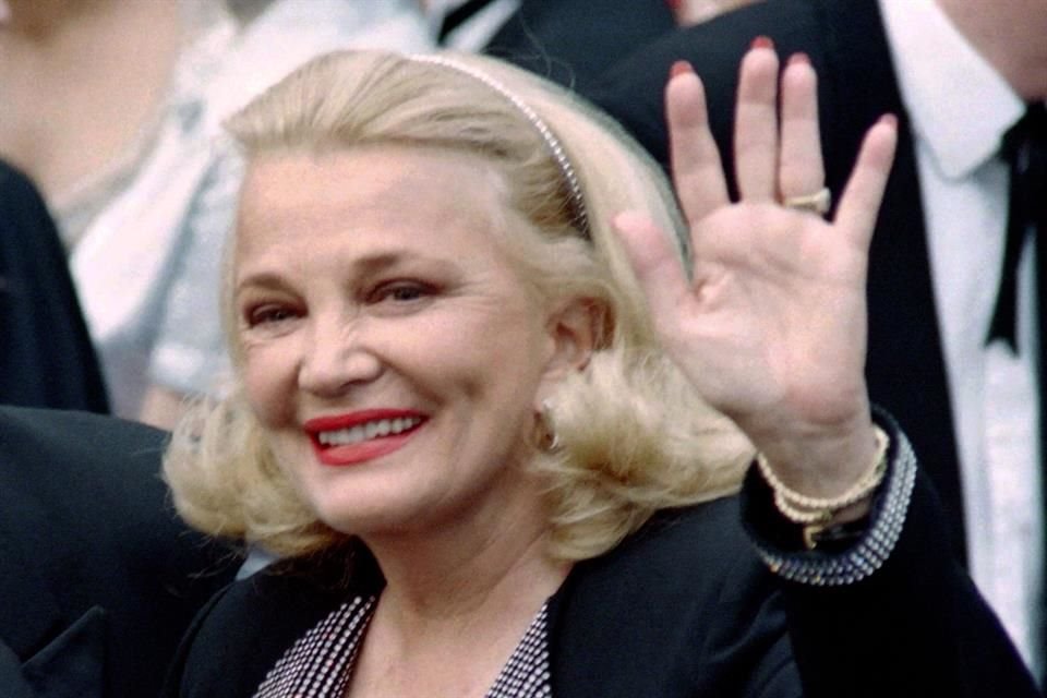 Gena Rowlands fue diagnosticada con Alzheimer.