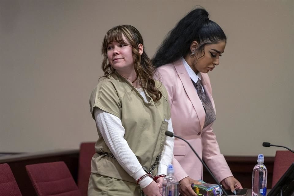 Hannah Gutierrez-Reed está cumpliendo una condena de 18 meses de prisión por homicidio involuntario.