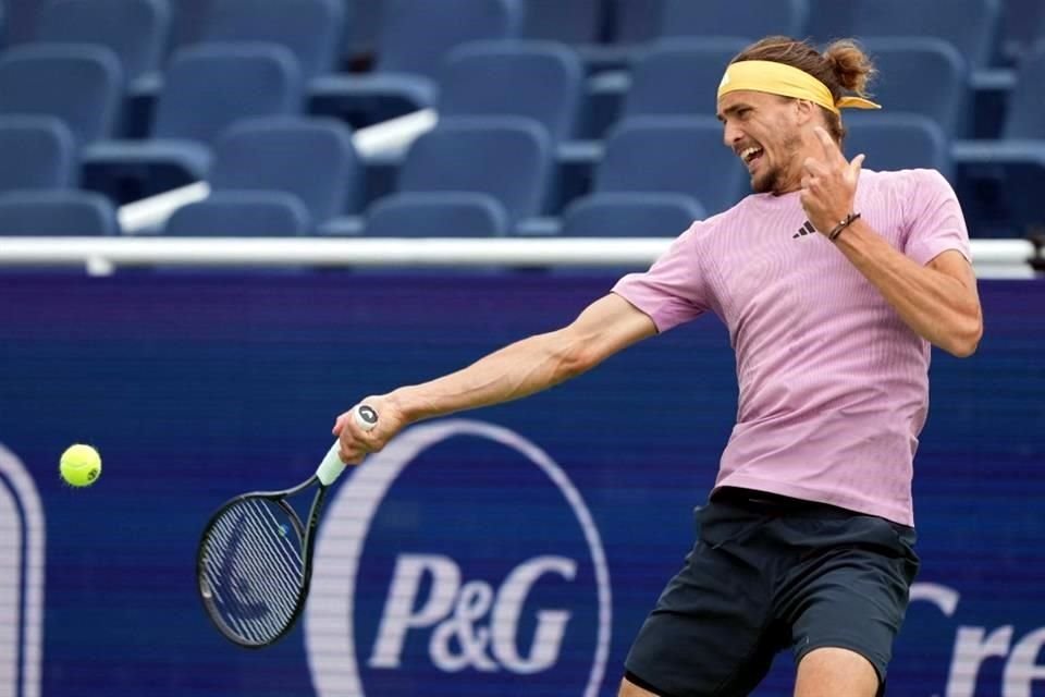 Alexander Zverev ya está en la siguiente ronda.