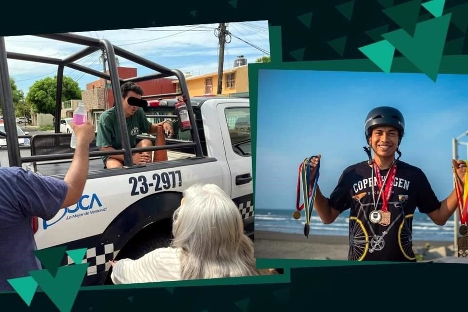 Irving Acosta Reyes, bicampeón nacional de BMX está preso tras evitar una violación, por lo que colectivas y deportistas exigen su liberación.